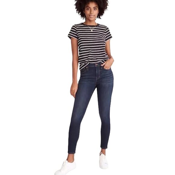MADEWELL 9" Mid-Rise Skinny Jeans - Size 26 - Picture 1 of 10